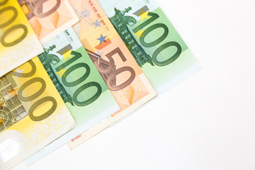 euro banknotes