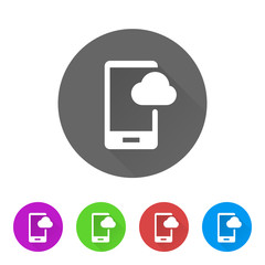 App Icon Long Shadow - 5 Colors