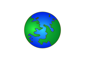 Earth. Vector illustration