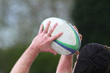 Rugby throw in