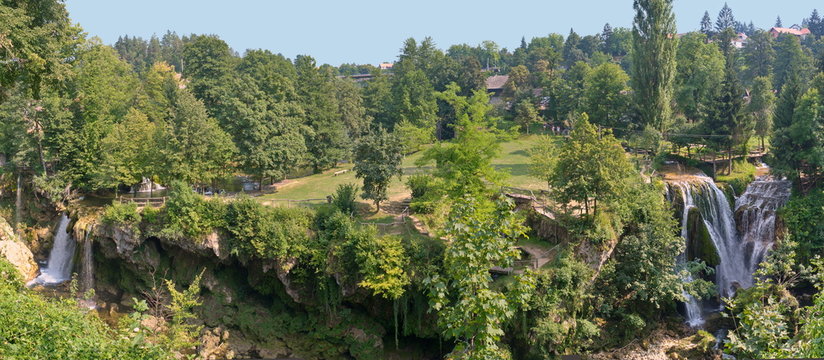 Schlucht bei Slunj / Kroatien