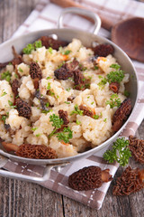 mushroom risotto
