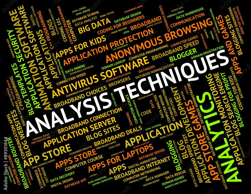 Poster analysis techniques means mode analytic and tactics