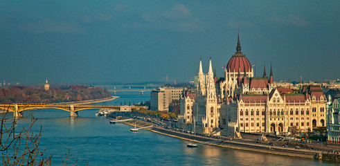 Fototapeta na wymiar The Hungarian Parliament