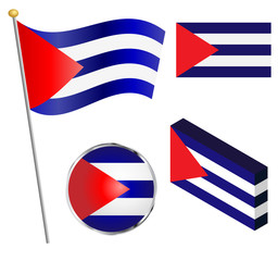 Cuban Flag Set