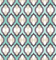 Vector seamless Moroccan pattern.