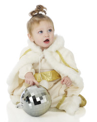 Snow Princess with Large Silver Bulb