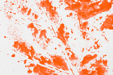 autumn leaf print on paper