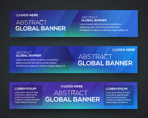 Abstract banner design