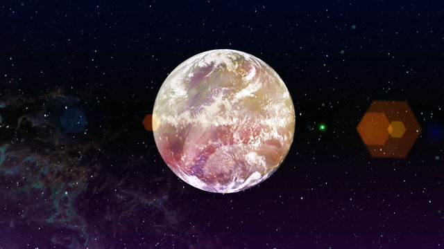 Exoplanet extrasolar planet binary stars animation 3D