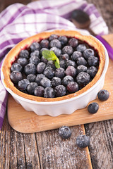 blueberry pie