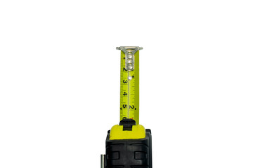 tape measure on white background