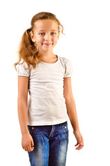 Fototapeta premium little girl