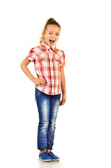 Obraz premium little girl