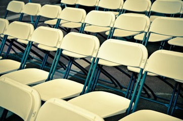 empty chairs