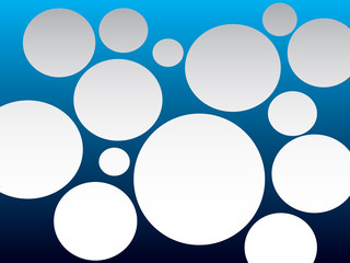 Abstract background with circle holes and frame