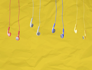 headphones (colored)