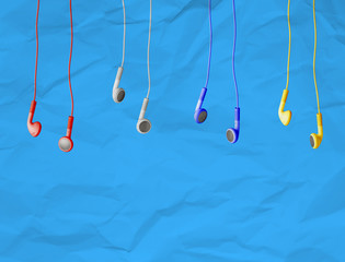 headphones (colored)