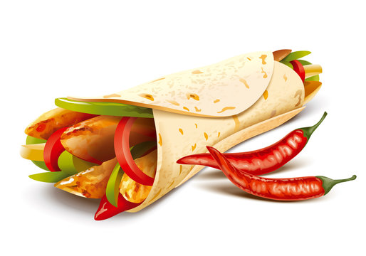 Fajitas Illustration