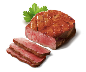 Steak illustration