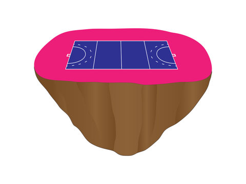 recommend clip art: Hockey Field Court Floating Island 2