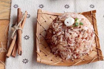 Brown rice is delicious, healthy food