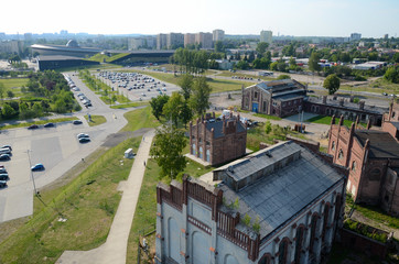 View of the city (Katowice in Poland)