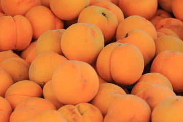 fresh apricots background