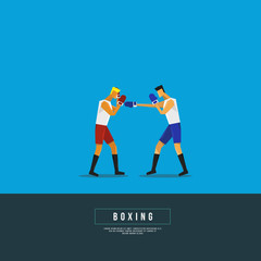 Sports Graphic Design - Boxing 
