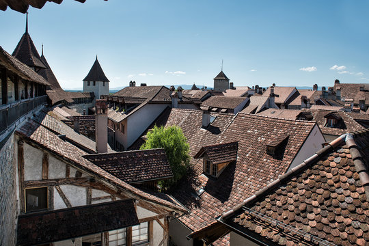 Murten / Morat in der Schweiz