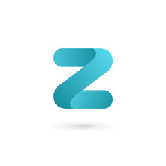 Letter Z number 2 logo icon design template elements