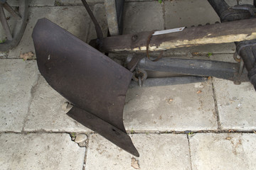 Metal plough