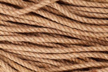 Old marine rope texture