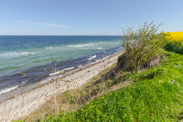 Steilküste an der Ostsee