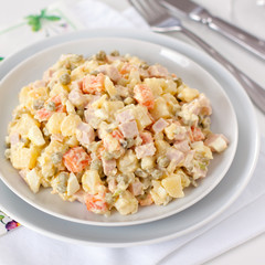 Russian party salad Olivier