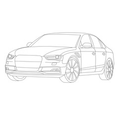 Fototapeta premium car