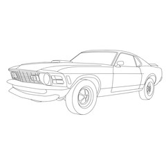 Obraz premium car