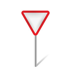 give way traffic sign