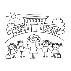 Seamless colorful vector pattern.