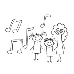 Seamless colorful vector pattern.