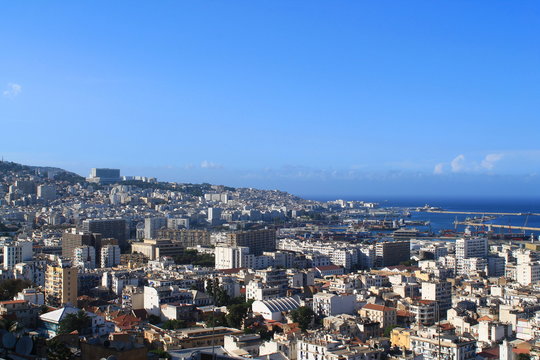 Alger la blanche et son port, Algérie