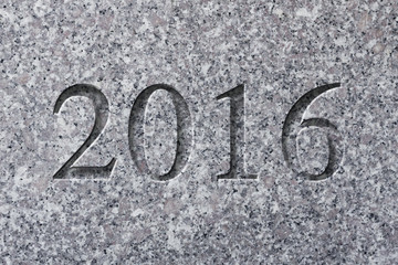 Engraved New Year 2016