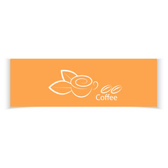 Coffee banners for your design.