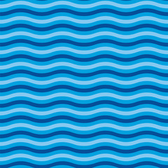 Seamless wave pattern background wallpaper