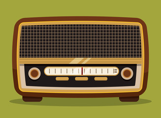 Radio vintage  design.