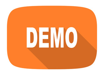 demo flat design modern icon