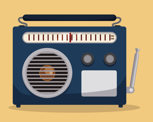 Radio vintage  design.