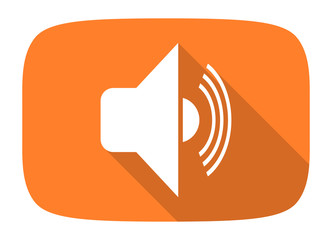 volume flat design modern icon