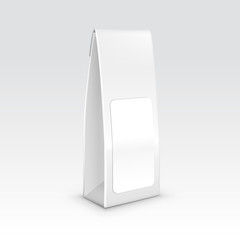 Tea coffee paper packaging package pack bag isolated vector