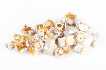 Turkish delight with nuts